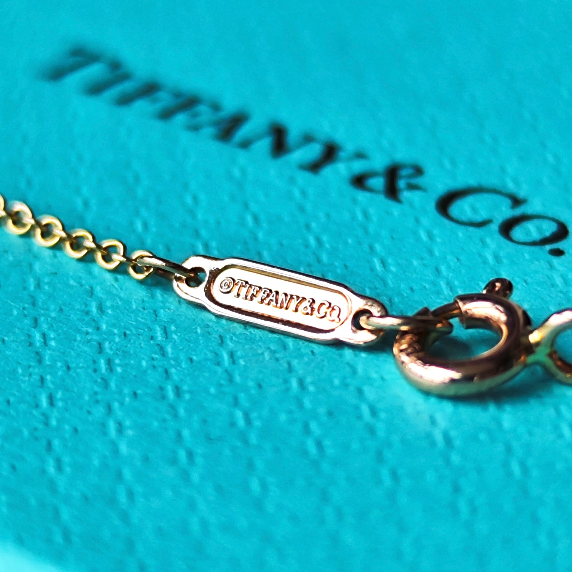 TIFFANY &Co ティファニー メトロハート ダイヤモンド ネックレス