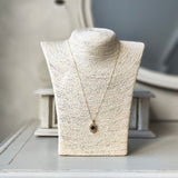 【魅惑の黒い宝石】天然ブラックスターサファイア 天然ダイヤモンド ネックレス