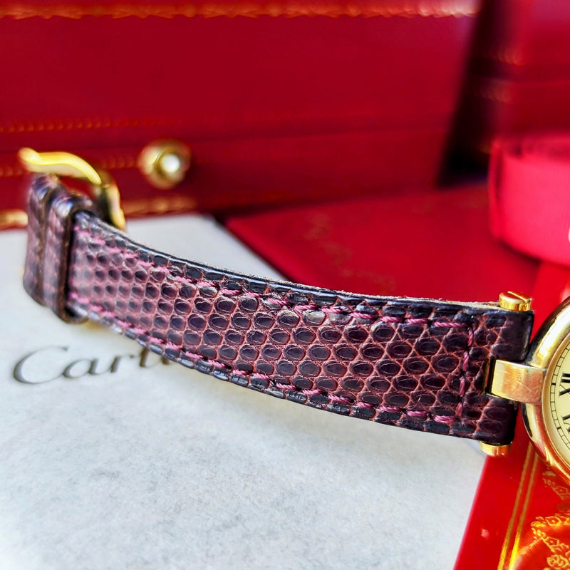 Cartier カルティエ ヴァンドーム ヴェルメイユ クォーツ腕時計