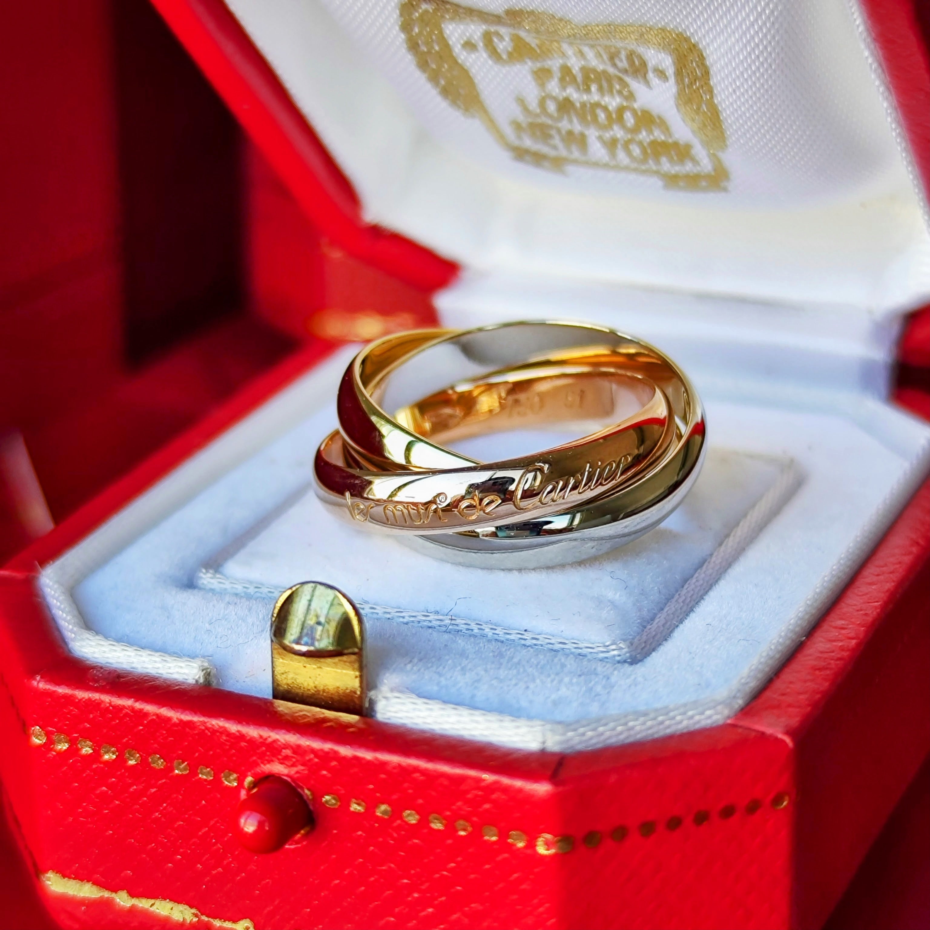 Cartier カルティエ トリニティリング 51 – Mico宝飾店