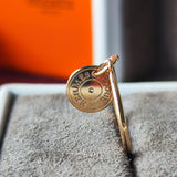 HERMES エルメス ガンバード クルー ド セル セリエ ダイヤモンド リング