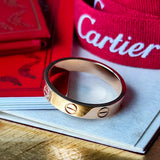 Cartier カルティエ ミニラブリング 18金PG 12号