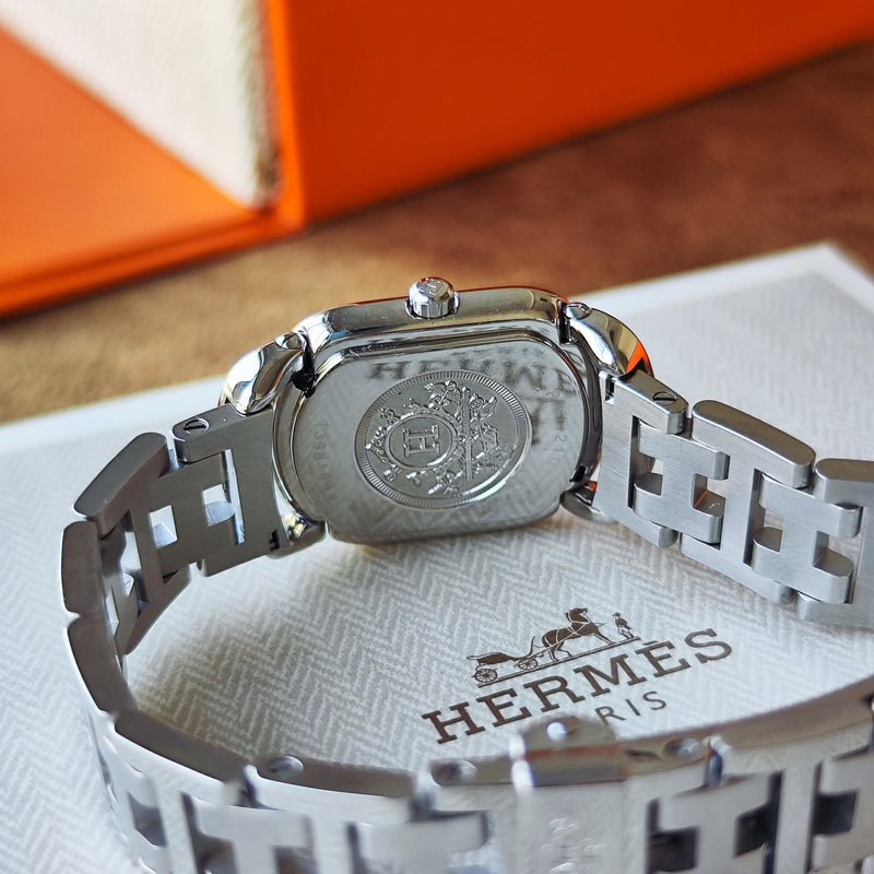 HERMES エルメス ラリー クォーツ腕時計