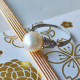 MIKIMOTO ミキモト あこや真珠 ヴィンテージリング