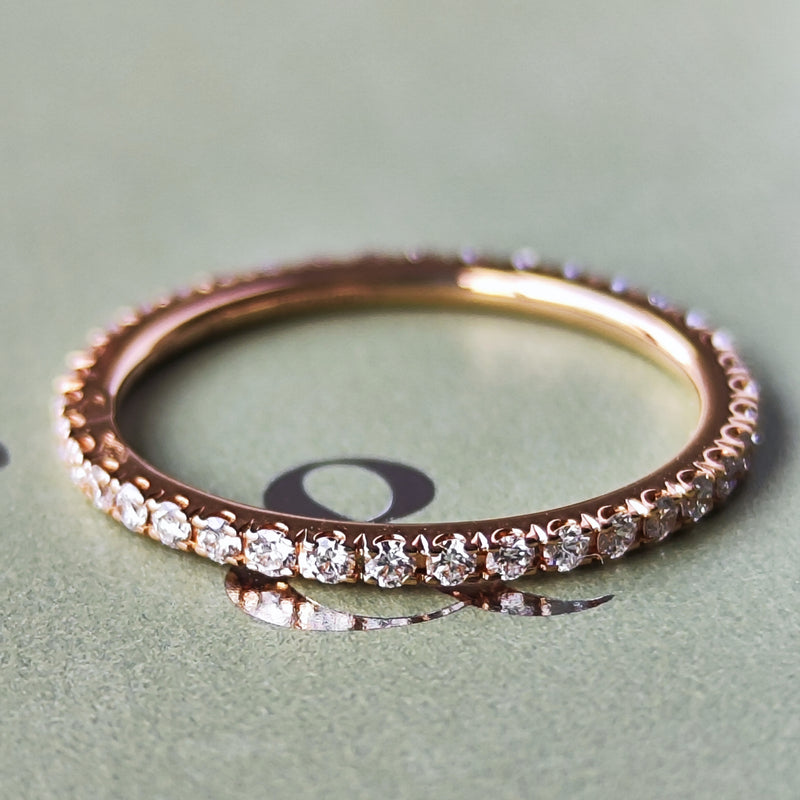 Van Cleef & Arpels ヴァンクリーフ&アーペル フェリシテ フルエタニティリング 47号