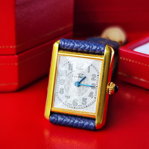 Cartier カルティエ マストタンク MM
テレフォンダイヤル クォーツ腕時計