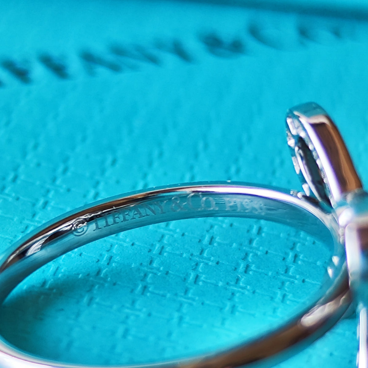 TIFFANY&Co. ティファニー ボウ リボンリング ダイヤモンド プラチナリング