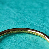 【オールドティファニー】TIFFANY &Co ティファニー ティアドロップ リング 18金YG 8号 リング
