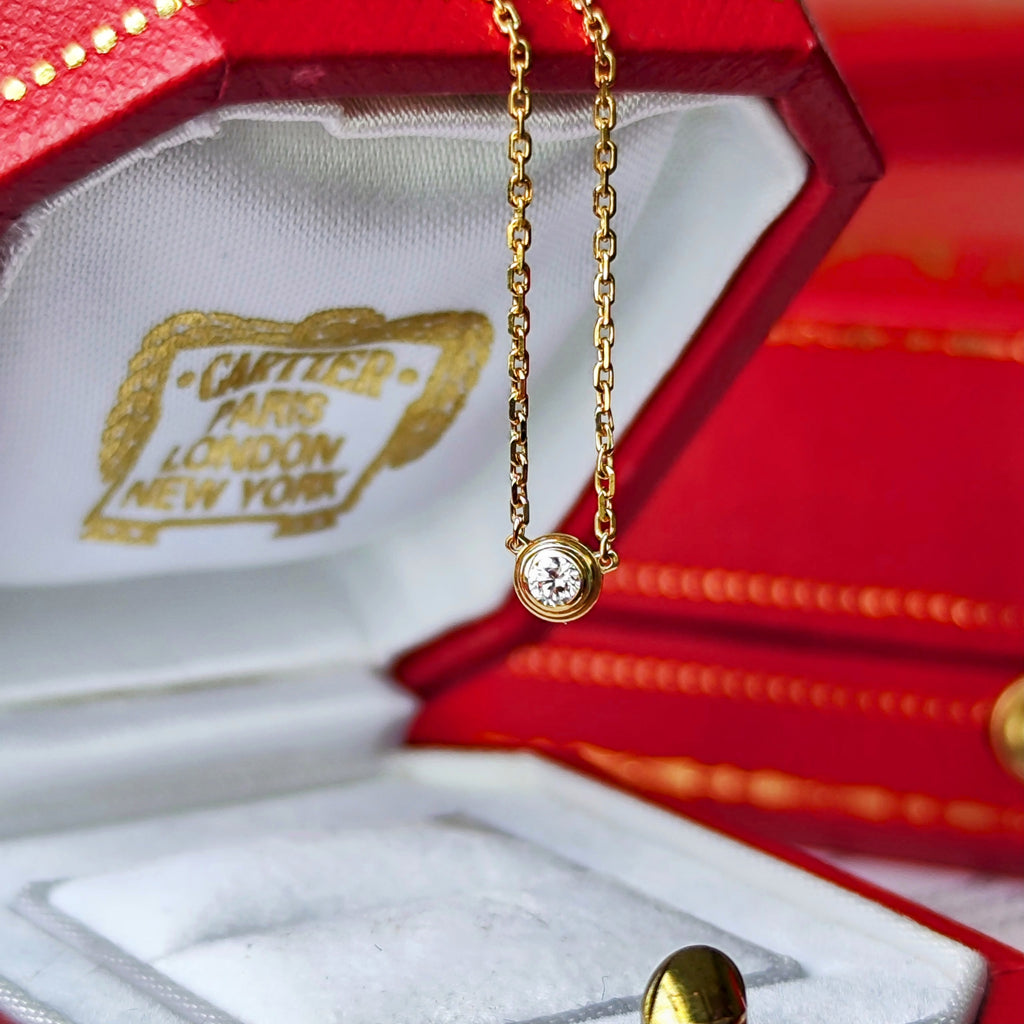 Cartier カルティエ ダムール XS ネックレス 18金YG