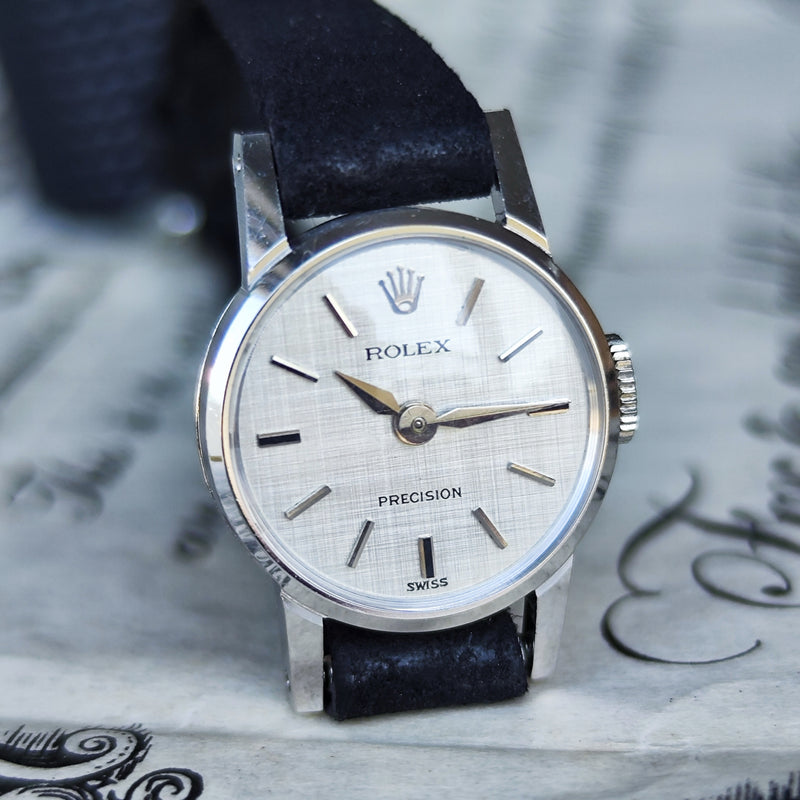 【OH済み】ROLEX ロレックスPRECISION プレシジョン 金無垢 手巻き腕時計