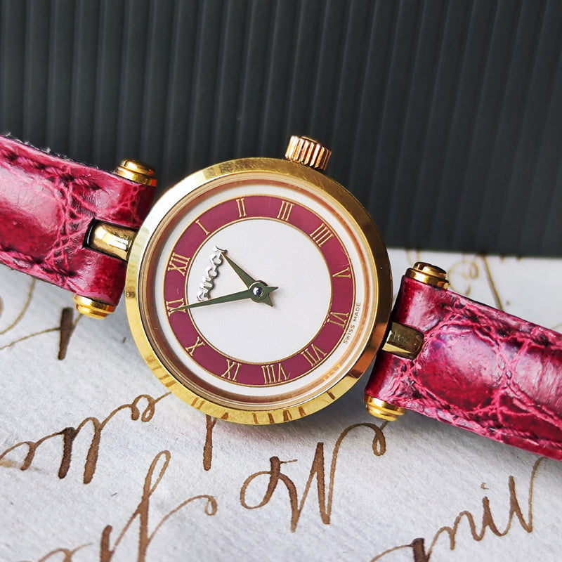 GUCCI グッチ シェリーライン クォーツ腕時計