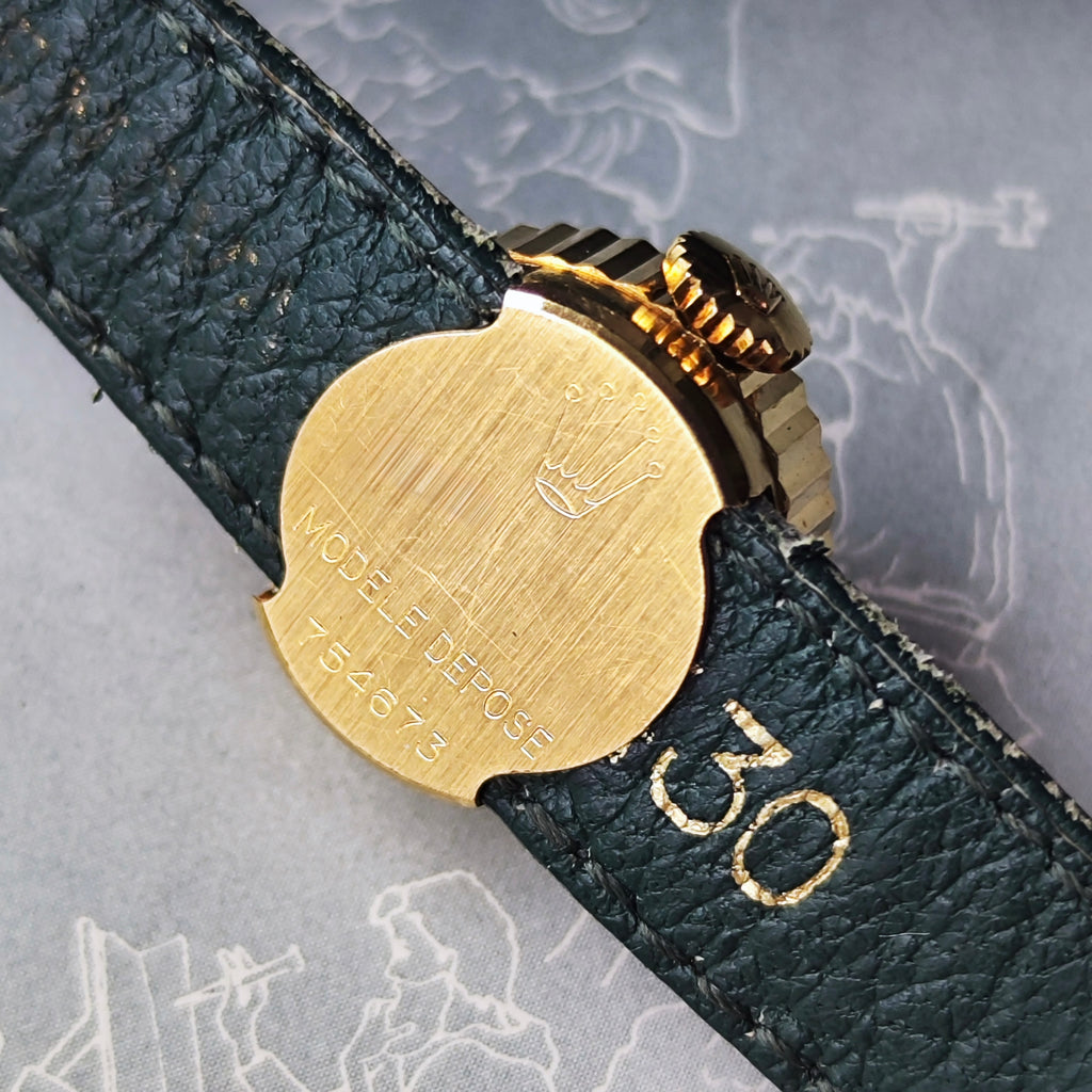 【ROLEX CHAMELEON】ロレックス カメレオン 18金無垢 手巻き腕時計 OH済み