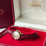 【OH済み】OMEGA オメガ TURLER チューラー ダブルネーム カットガラス 手巻き腕時計