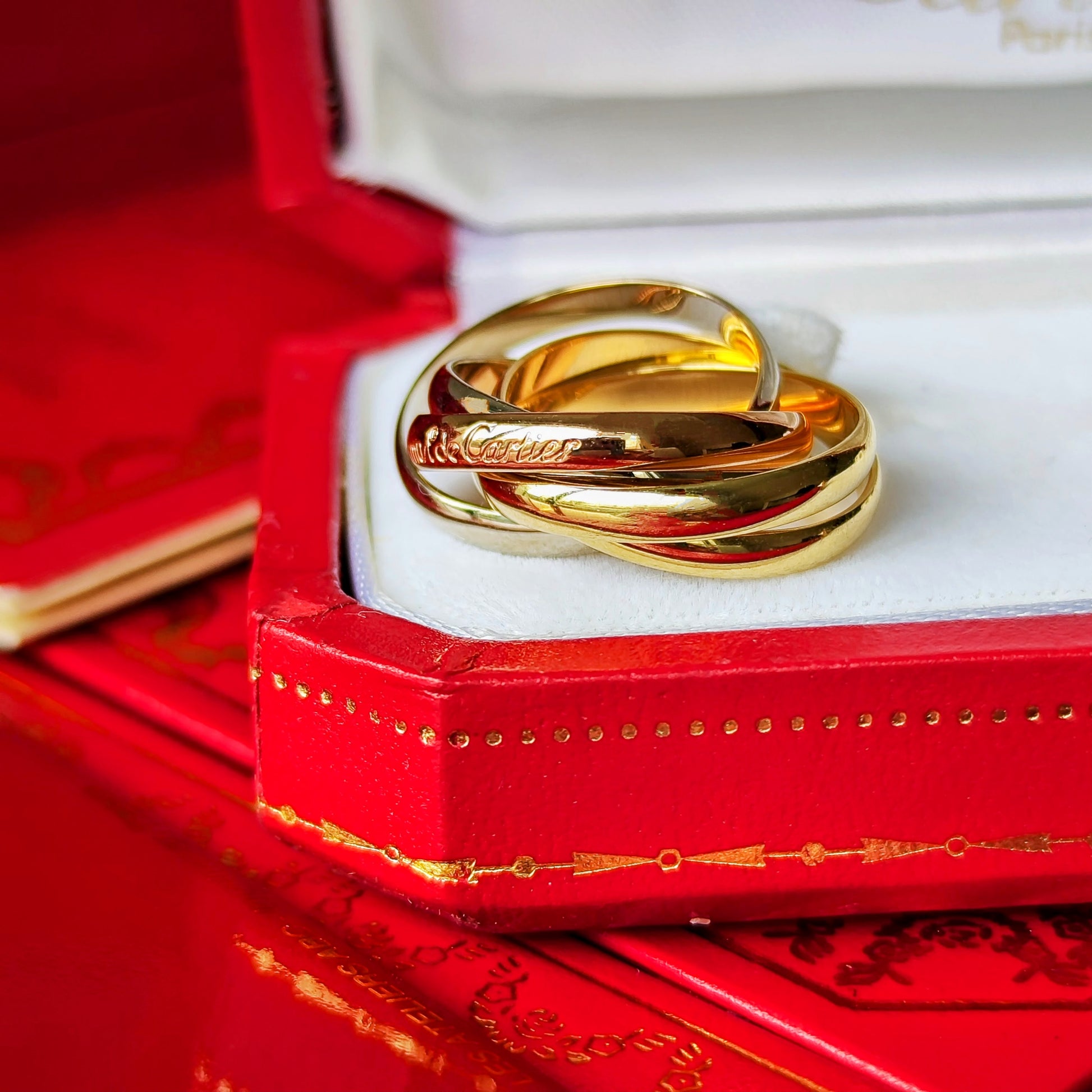 Cartier カルティエ トリニティ5連 49