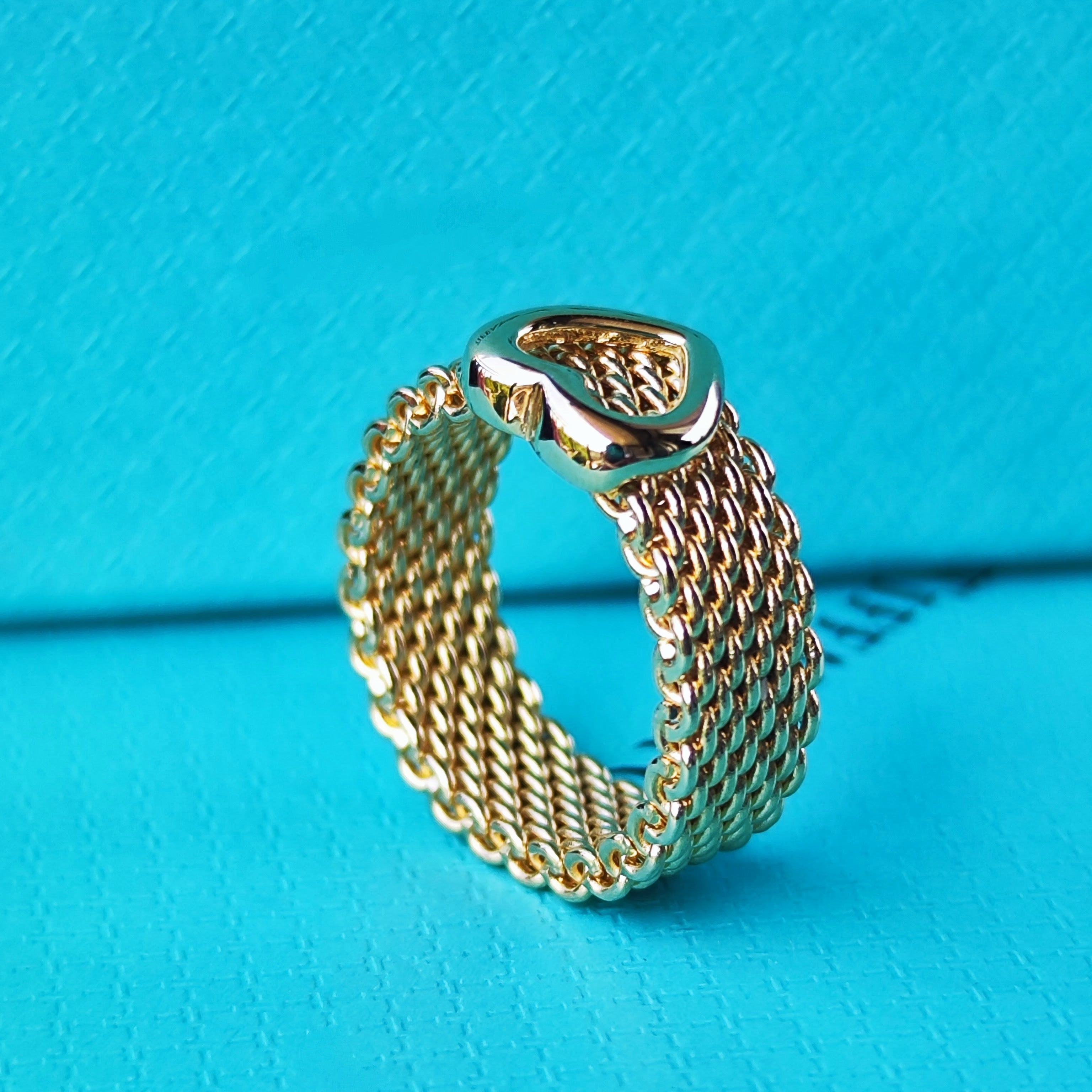 TIFFANY & CO. ティファニー サマセットリング ハート 18金 リング