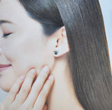 天然アクアマリン 天然ダイヤモンド ピアス