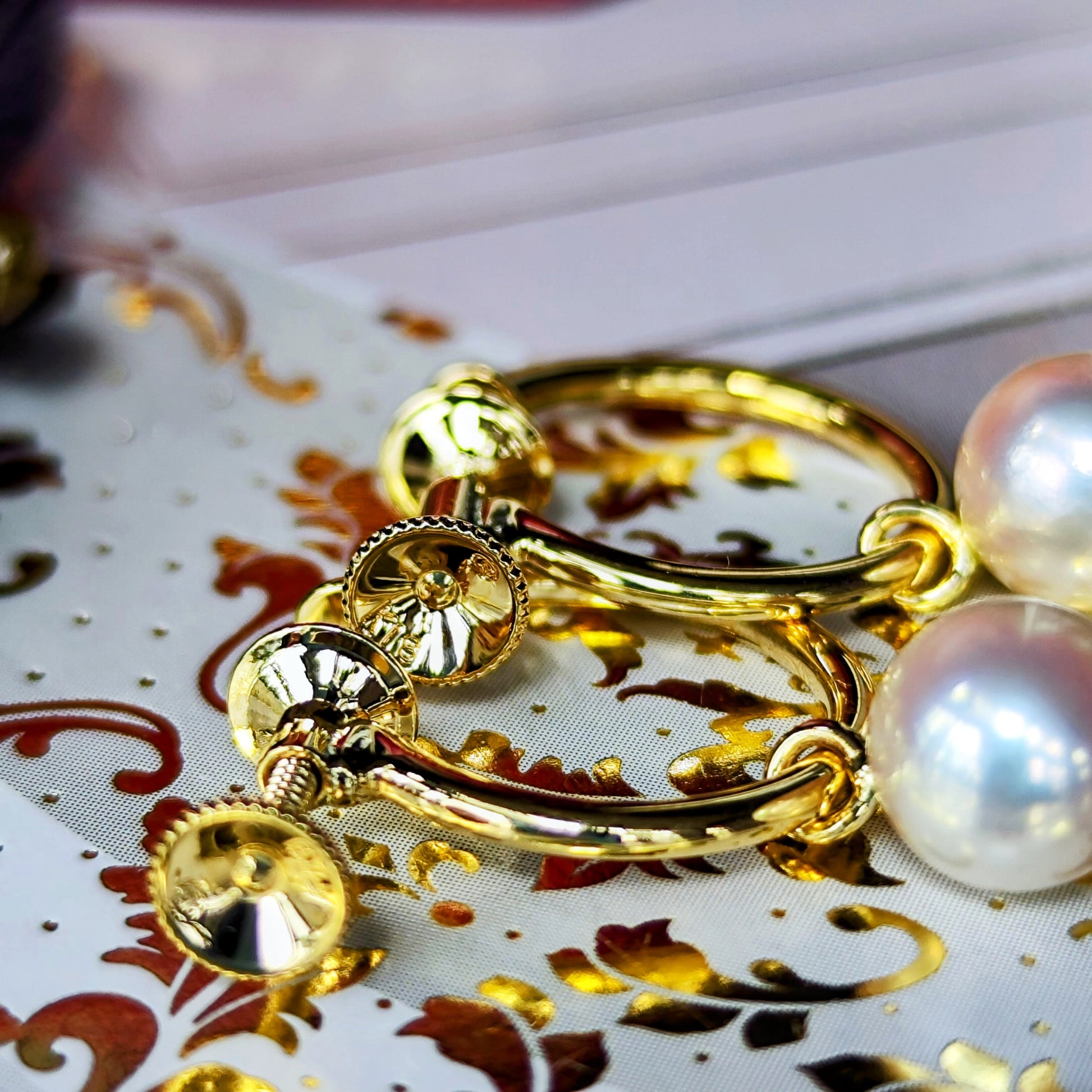 MIKIMOTO ミキモト あこや真珠 イヤリング