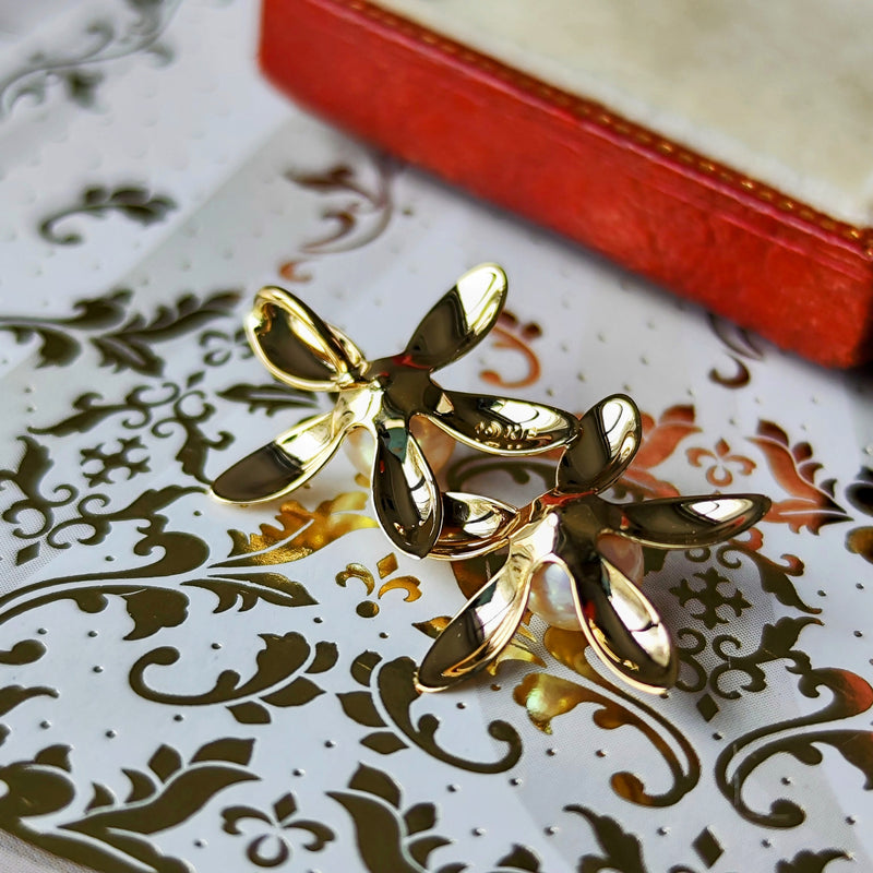 TASAKI 田崎真珠 あこや真珠 フラワー ペンダントトップ