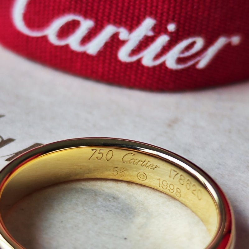 Cartier カルティエ ヴァンドーム スリーカラーリング 18金 56