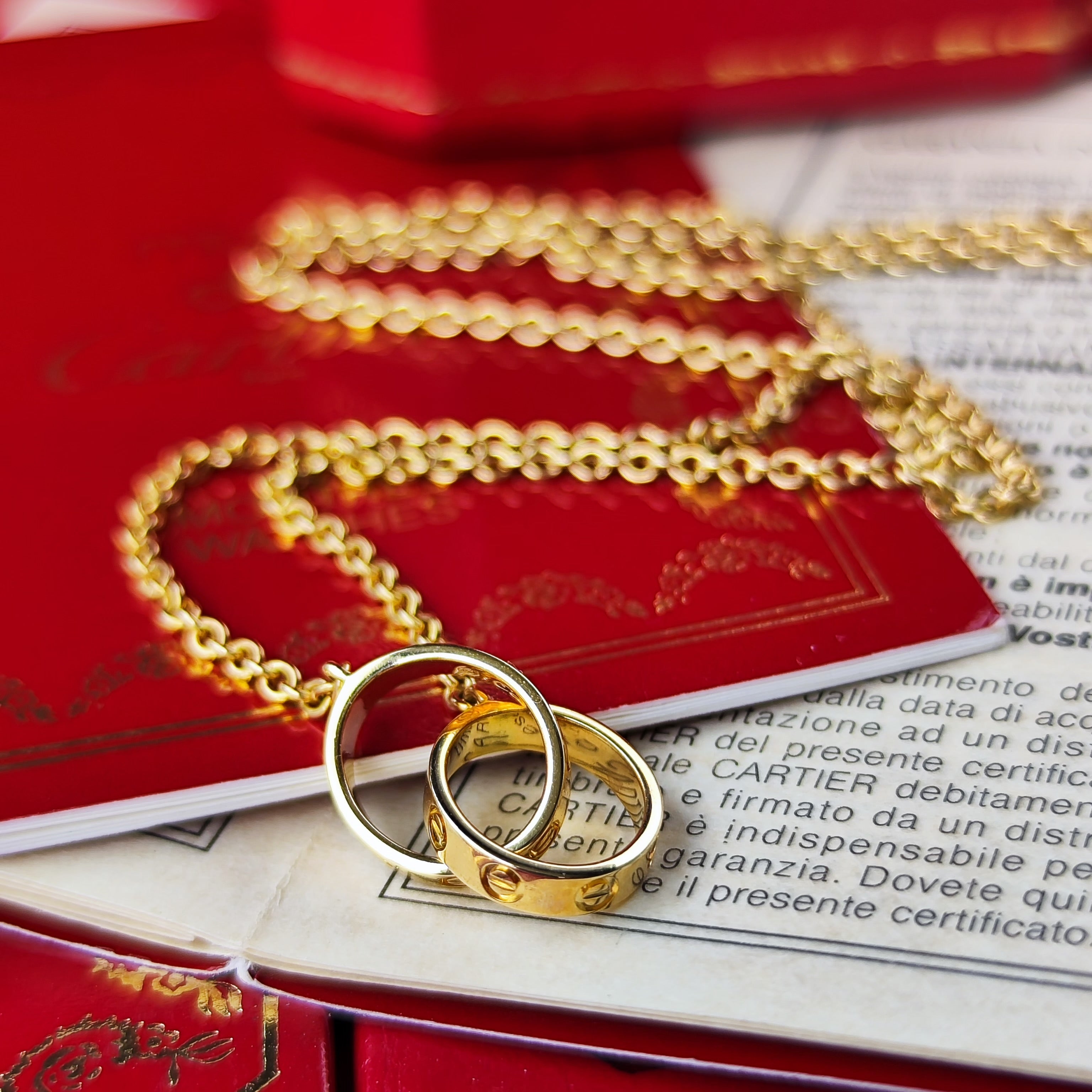 Cartier カルティエ ベビー ラブ ネックレス PG Cartier カルティエ ベビーラブ ネックレス 18金YG – Mico宝飾店