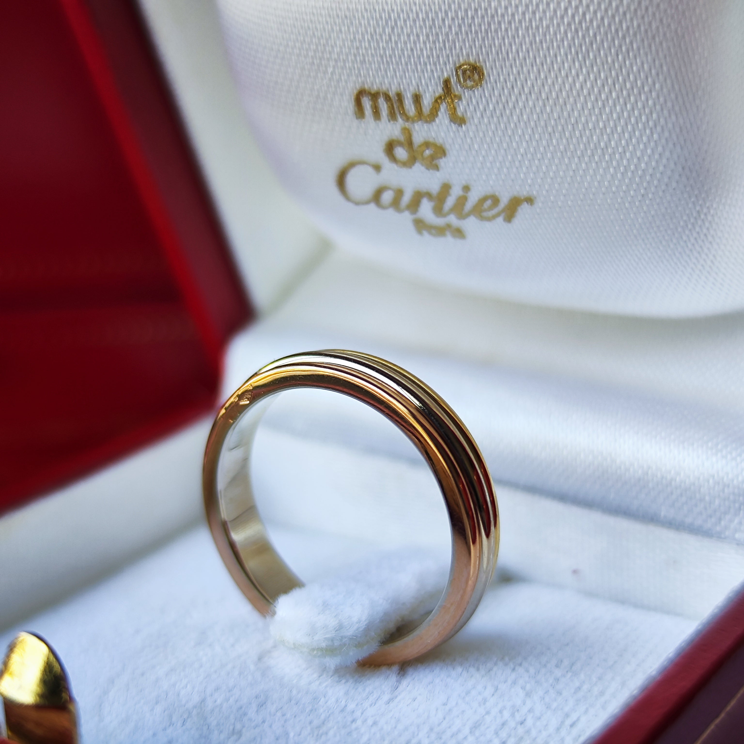 Cartier カルティエ ヴァンドーム スリーカラーリング 11号 – Mico宝飾店