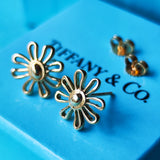 TIFFANY &Co ティファニー デイジーフラワー 18金YG ピアス
