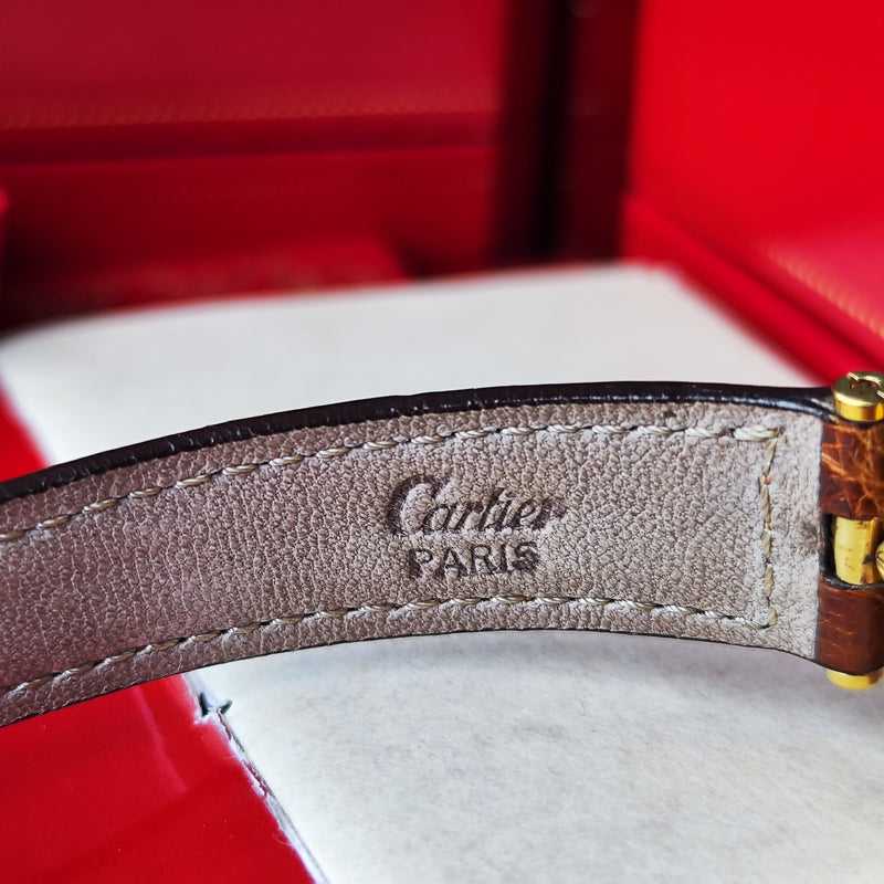 【ボーイズサイズ】Cartier カルティエ マストヴァンドーム LM クォーツ腕時計