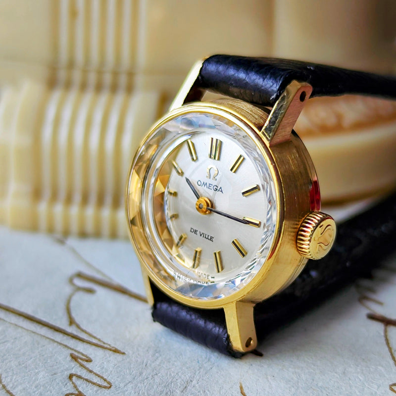 【OH済み 美品】OMEGA オメガ De Vil
デビル 18金無垢 手巻き 腕時計