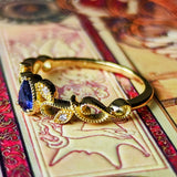 天然バイカラーサファイア 天然ダイヤモンド リング