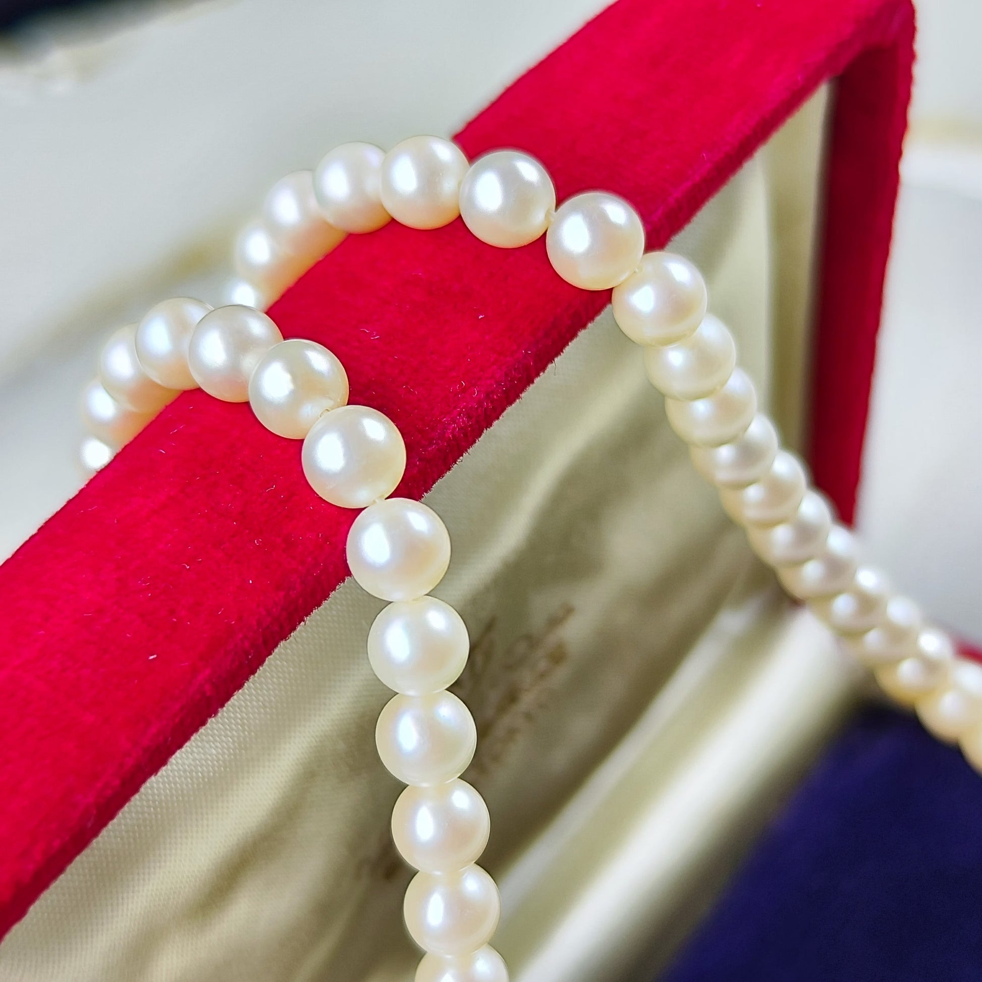 【貴重】MIKIMOTO ミキモト グラデーションネックレス 14金 御木本真珠店 オールドミキモト