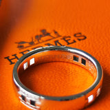 HERMES エルメス ヘラクレス 18金WG 7号