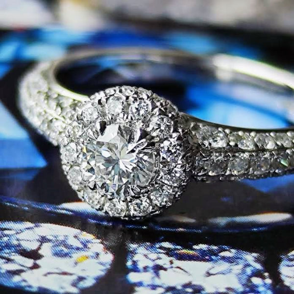 最高級品質 】天然ダイヤモンド0.30ct フローレス Dカラー 3EX GIA鑑定