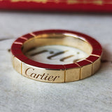 Cartier カルティエ ラニエール 18金PG 6号
