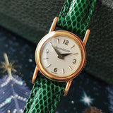 【金無垢】JAEGER LE COULTRE ジャガー・ルクルト バックワインド 手巻き腕時計