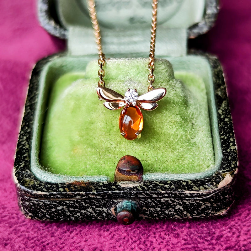Chaumet ショーメアトラップ・モワ 天然シトリン 天然ダイヤモンド ネックレス