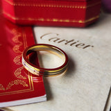 Cartier カルティエ ヴァンドーム 18金 スリーカラー 14号