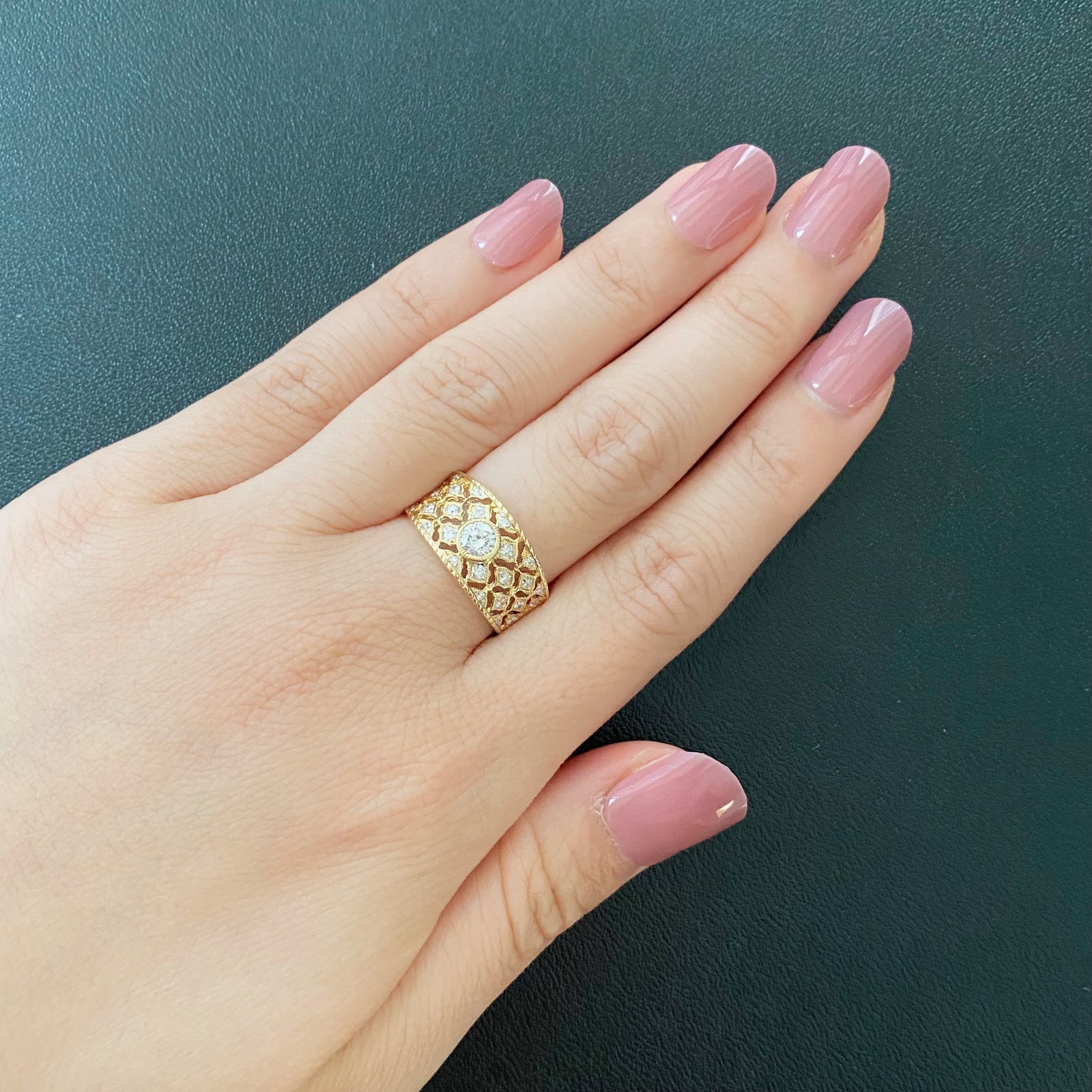 天然ダイヤモンド 18金リング – Mico宝飾店