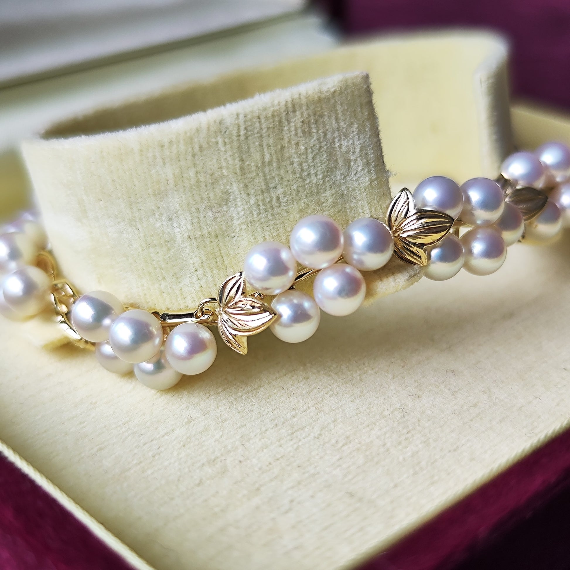 MIKIMOTO ミキモト あこや真珠 ヴィンテージブレスレット