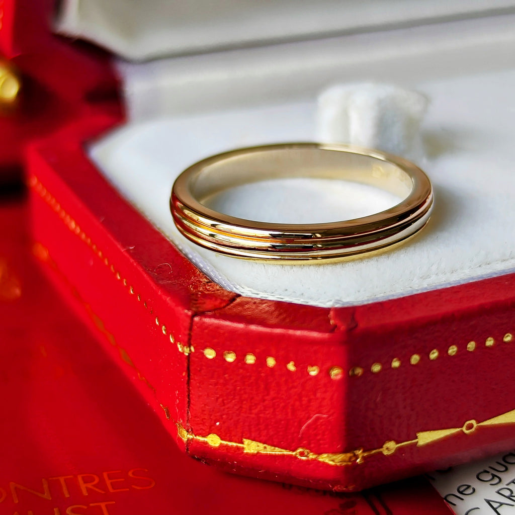 Cartier カルティエ ヴァンドーム 18金 スリーカラーリング