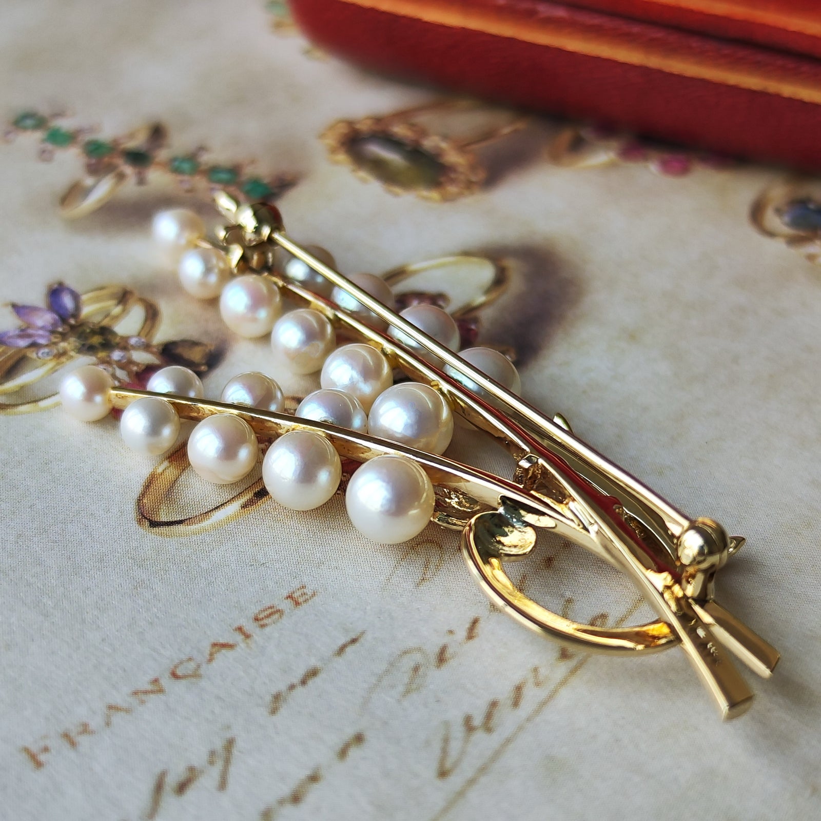 MIKIMOTO ミキモト あこや真珠 ヴィンテージ ブローチ – Mico宝飾店