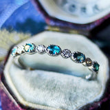 【初期の頃のルース】天然グランディディエライト 天然ダイヤモンド プラチナ リング