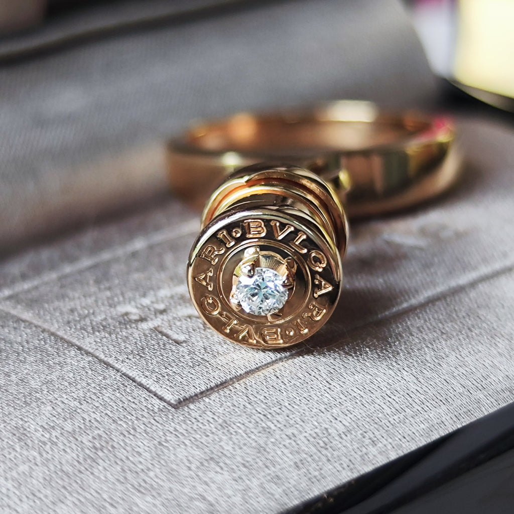 BVLGARI ブルガリ B-ZERO1 ビーゼロワン エレメントリング