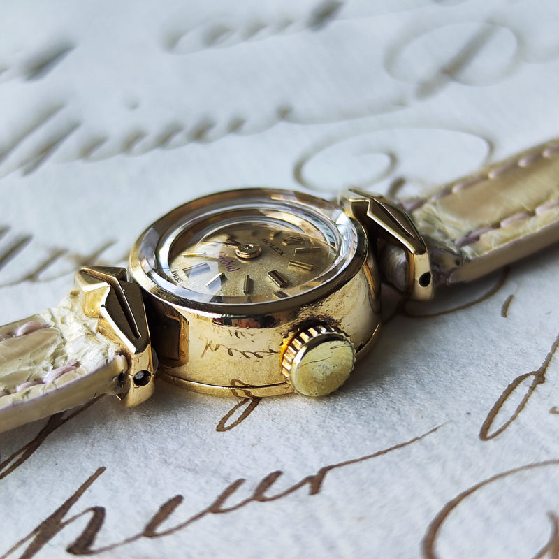 ROLEX ロレックス Orchid オーキッド 18金無垢 手巻き アンティーク腕時計