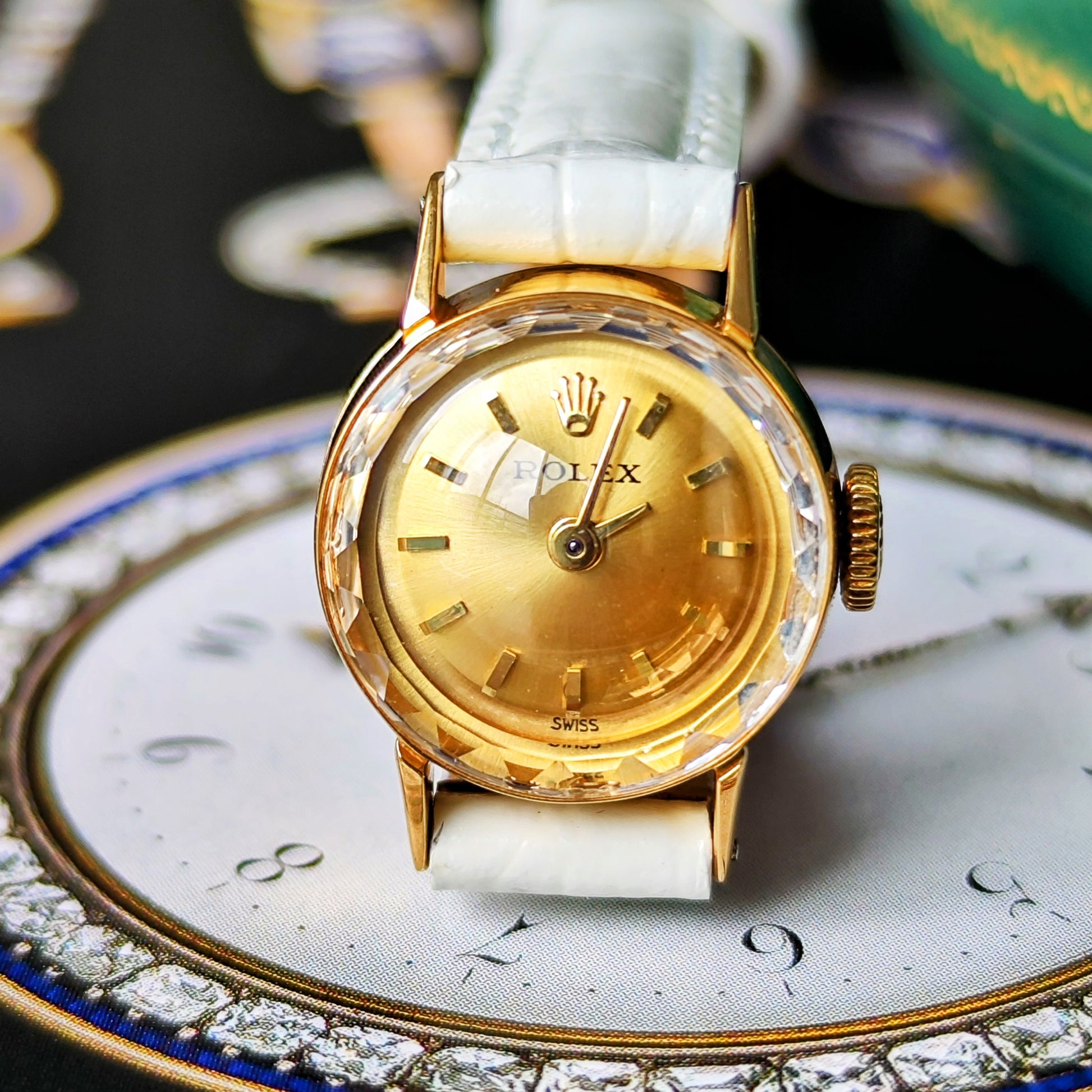 【OH済み】ROLEX ロレックス 18金無垢 手巻き 腕時計