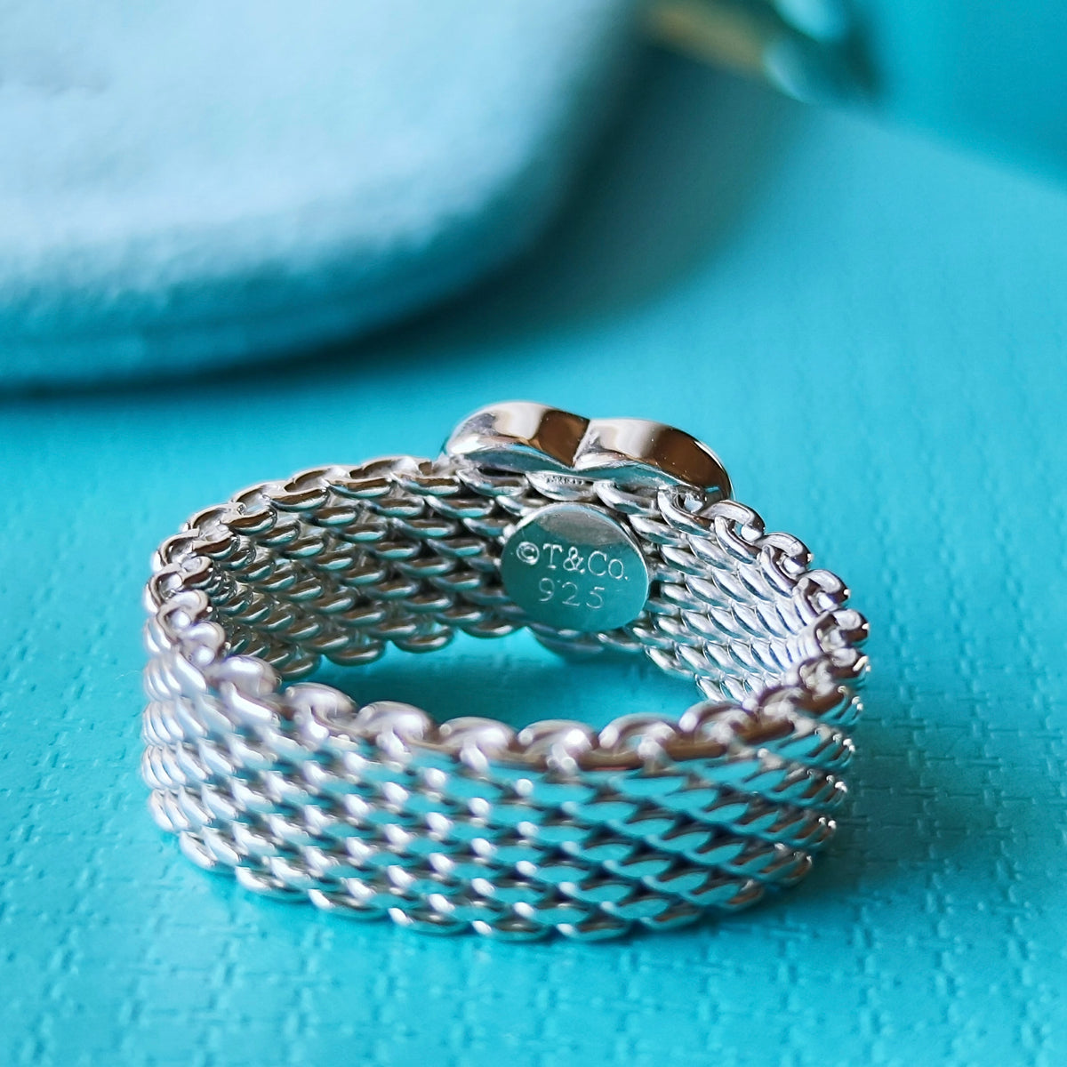 TIFFANY & CO. ティファニー サマセットリング ハートモチーフ SV 11号 リング