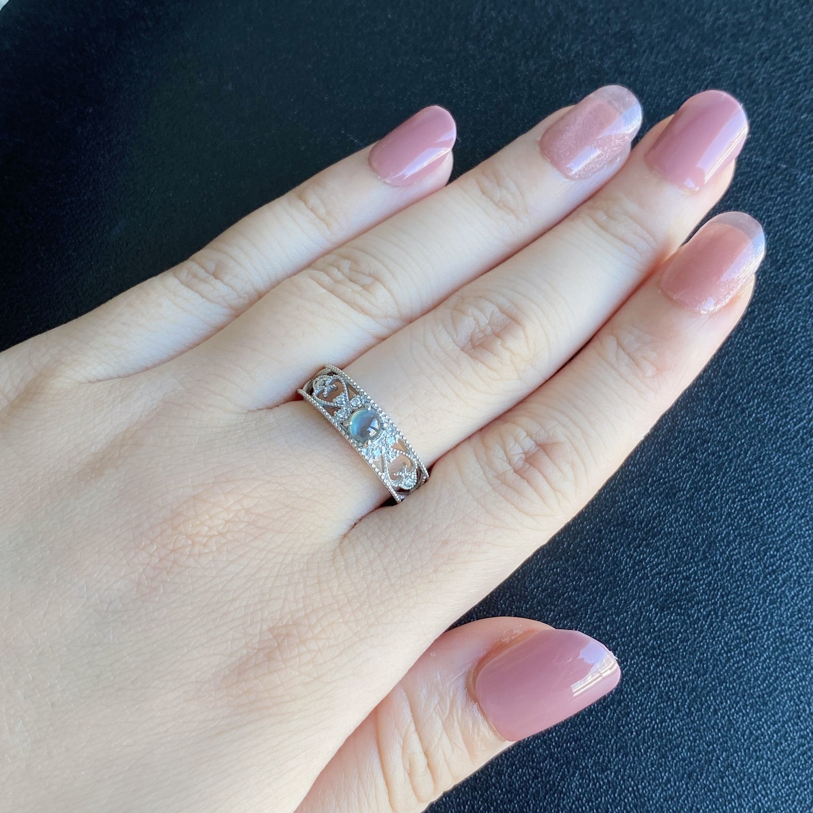 お値下げ】天然アレキサンドライトキャッツアイ 天然ダイヤモンド