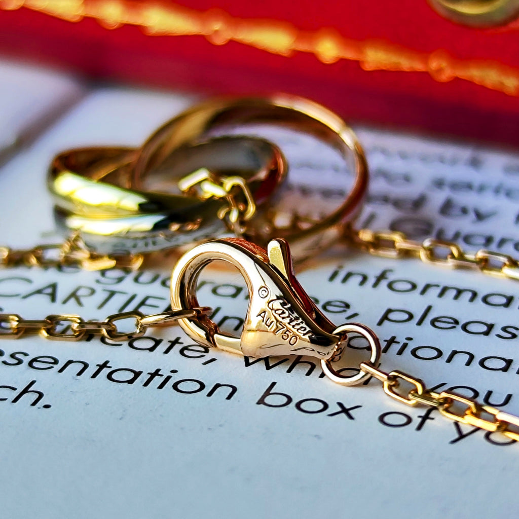 Cartier カルティエ トリニティ ネックレス