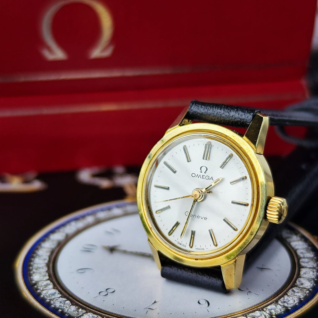 【OH済み】OMEGA オメガ Geneve ジュネーヴ 手巻き腕時計