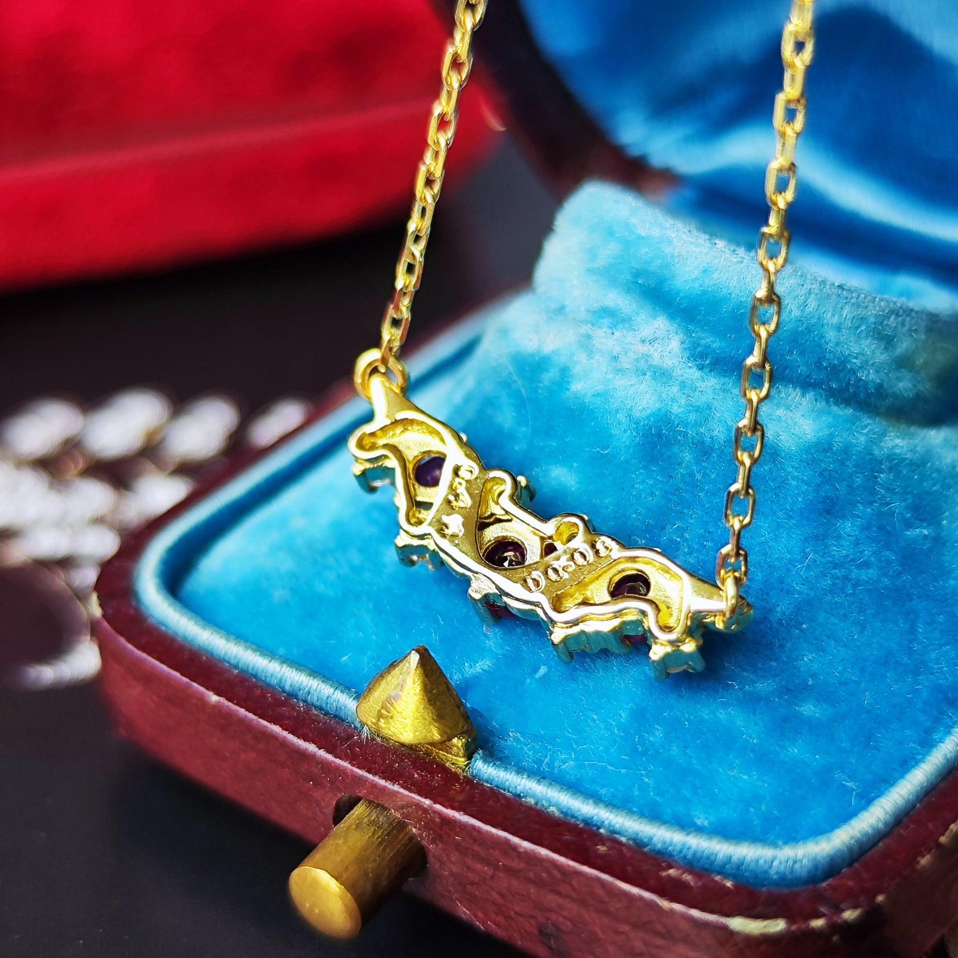 MIKIMOTO ミキモト 天然ルビー 天然ダイヤモンド ネックレス