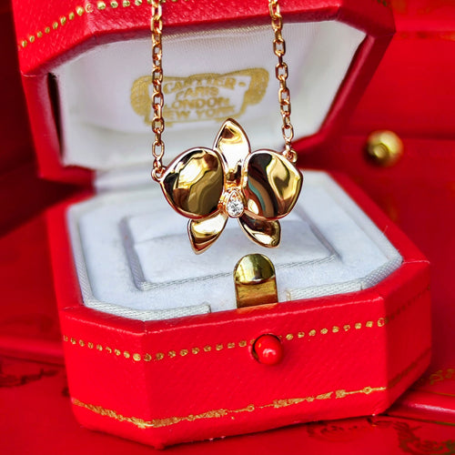 Cartier カルティエ カレス ドルキデ パル
ダイヤモンド ネックレス